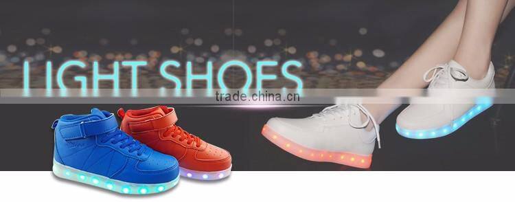 Good Pattern hot selling fashion led light up men shoes men