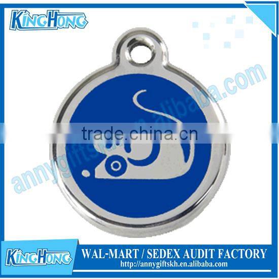 Best selling products china small metal pet tags