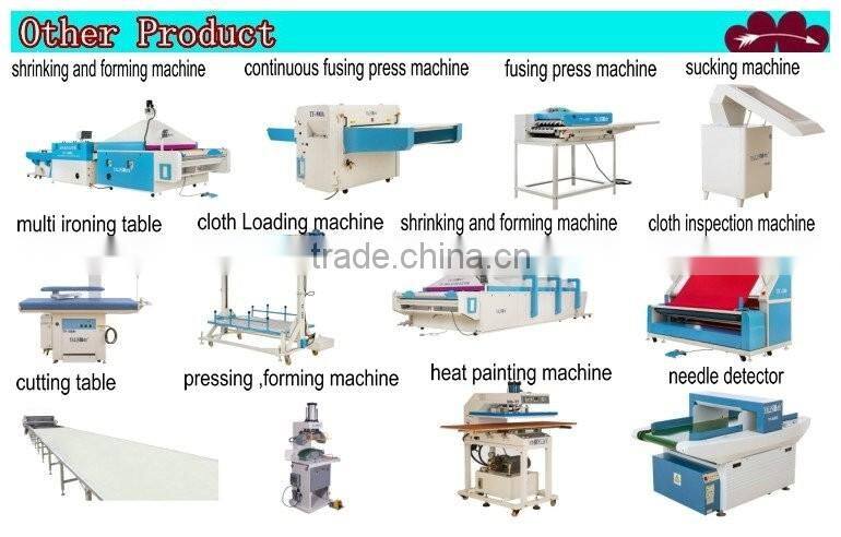 Low-Temperature Continuous Fusing Press Machine/heat fusing press machine garment machine for direct deal