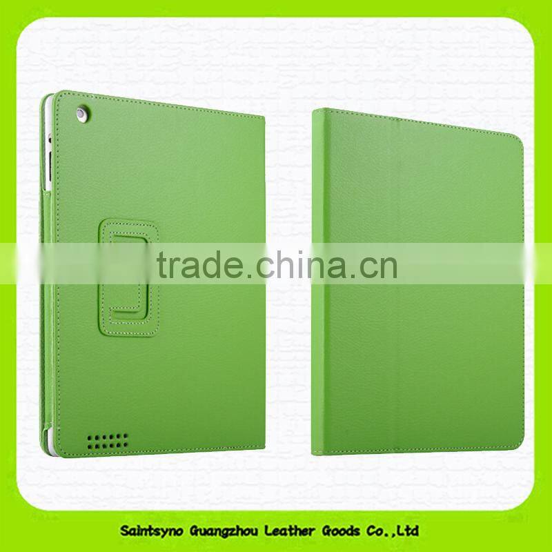 15040 Smart Cover Partner Transparent Back+Magnetic Leather Case for iPad mini Smart Cover Sleep On/Off for Apple iPad mini 3