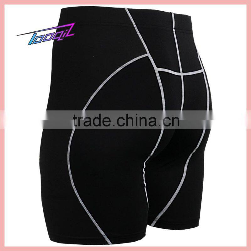 Spandex / Polyester Material and Anti-Bacterial Feature Men Shorts