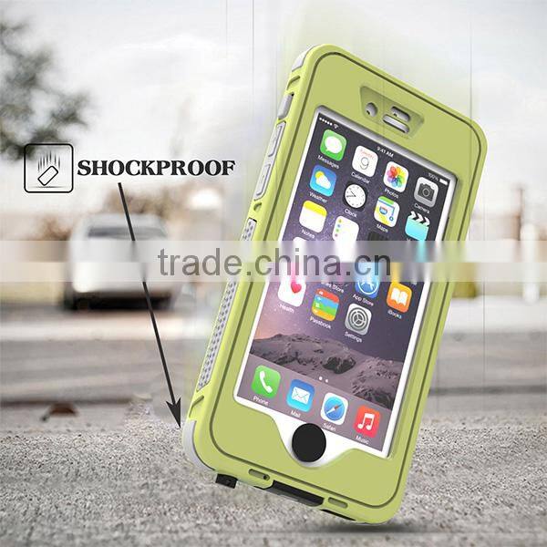 4.7 Inch Universal Glow In Dark Cover Case Waterproof Case for iPhone 6 6S for Swimming Diving