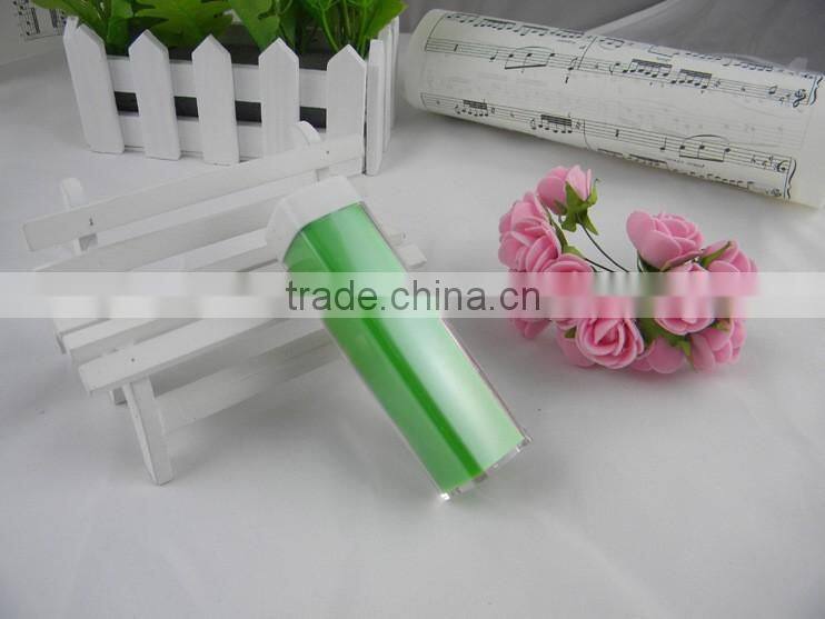 Cheapest transparent plastic lipstick power bank in Shenzhen factory