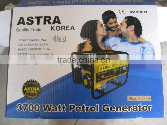 AST3800E/AST3700E/ASTRA KOREA generator/petrol generator