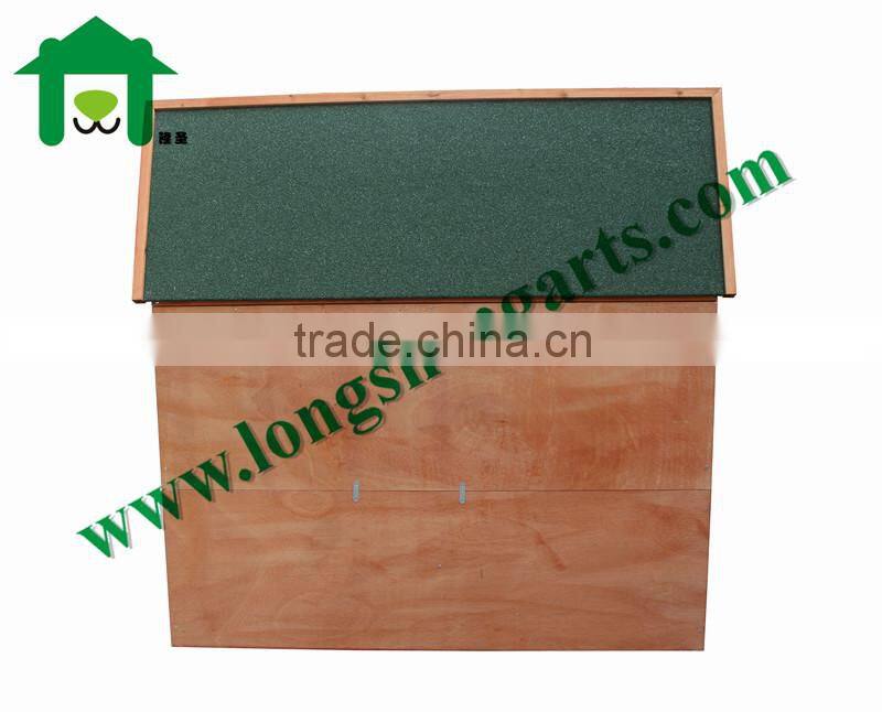 Double-deck Wooden Rabbit Cage