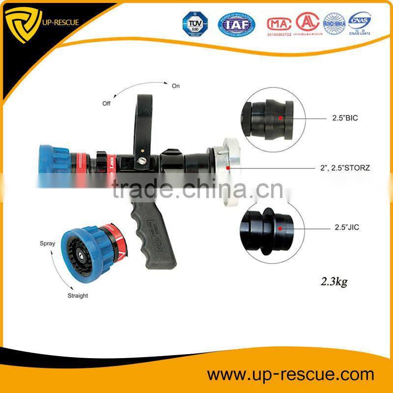 Fire Rescue Tool Metal Spray Fire Fighting Nozzle