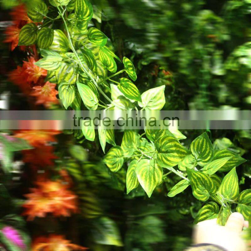 high quality wholesale garden artificial leaf fence