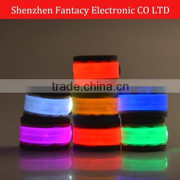 led slap ,led slap armband,led slap wristband