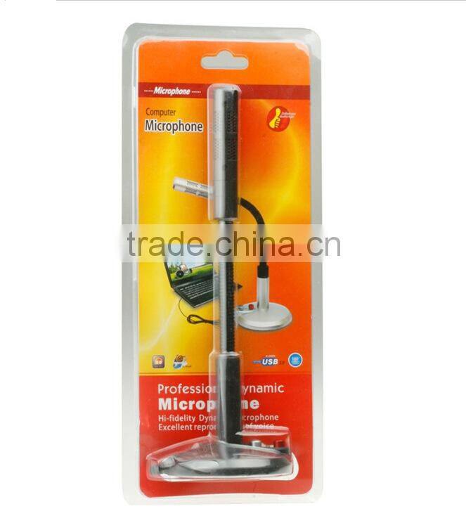 Mini USB Microphone for PC laptop Desktop Studio Microphone