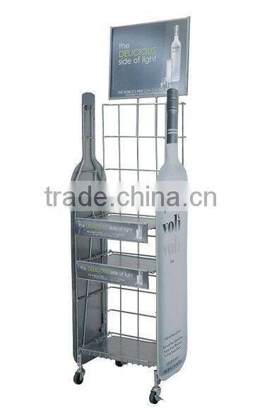 2014 metal single bottle wine holder HSX-4006