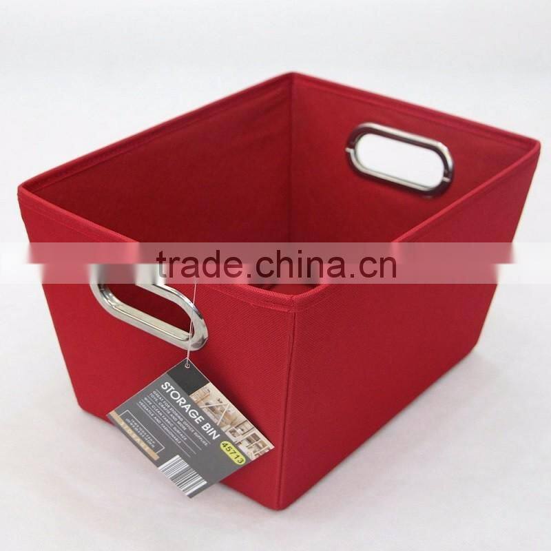 Decorative Storage Bins with Grommets