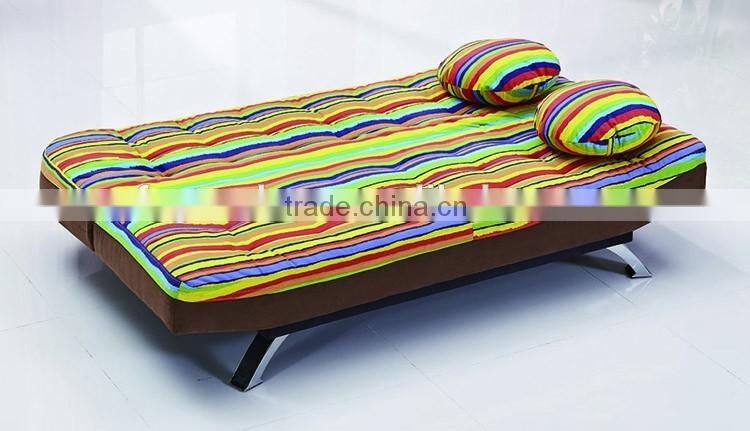 Cheap price modern home furniture metal frame sofa bed