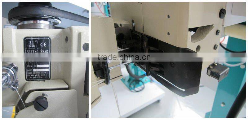 Moveable single needle bag stitching machine