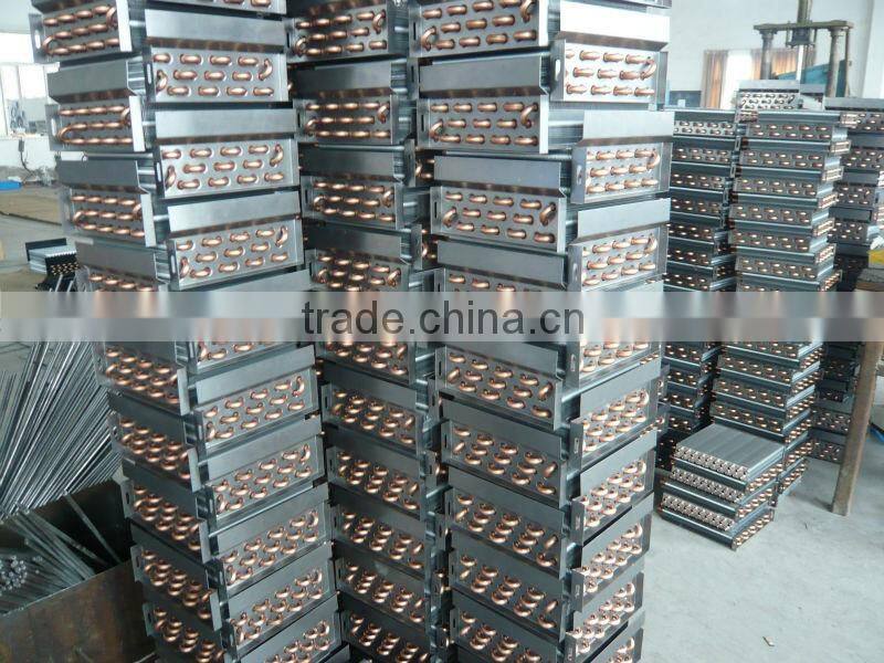 Air cooled condensers for refrigeration condensing units