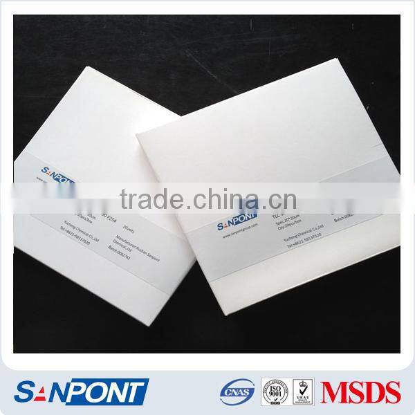 SANPONT Good Adsorption Application tlc Chromatography Aluminum Foil Plate