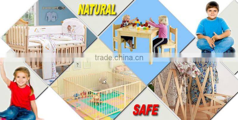 2016 new Wooden Baby Playpens