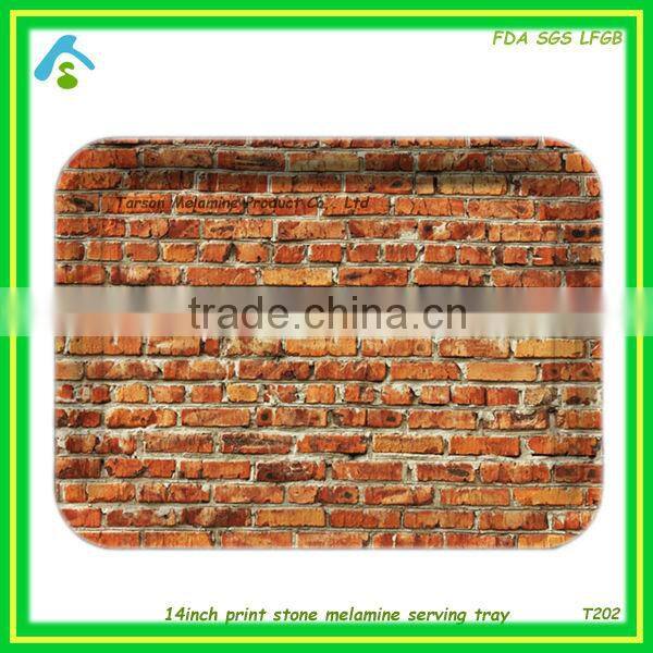 melamine serving trays