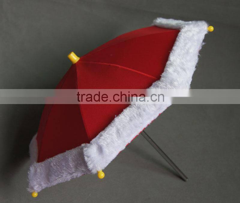 2016 new style Christmas decorative mini umbrellas