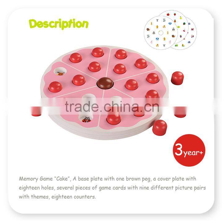 Wooden Memory Train Game For Kids