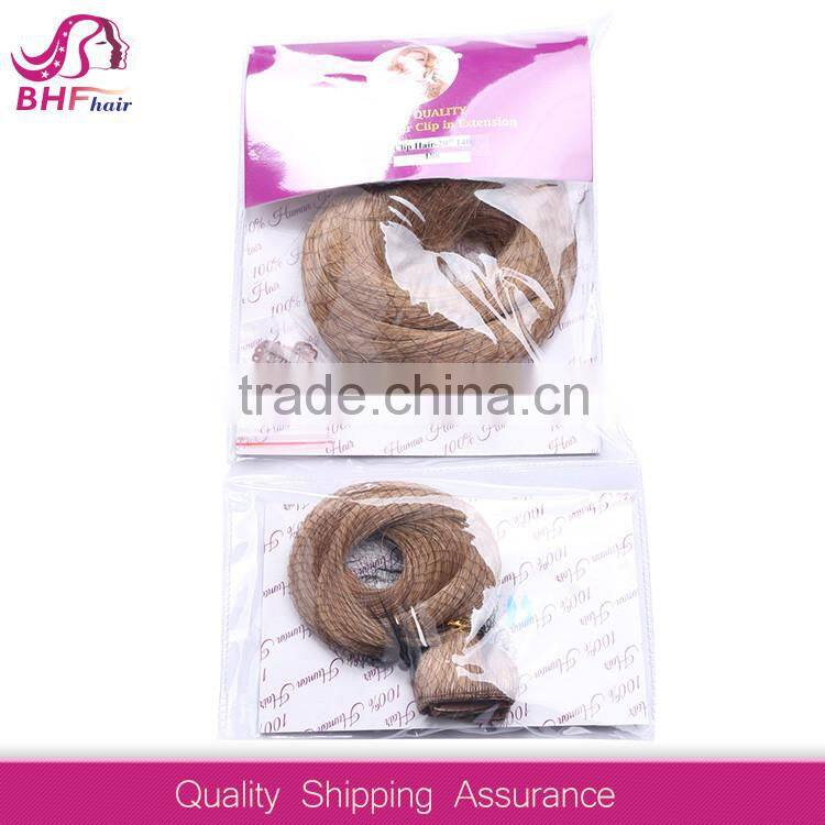 high quality remy bohemian remy clip in human hair extension