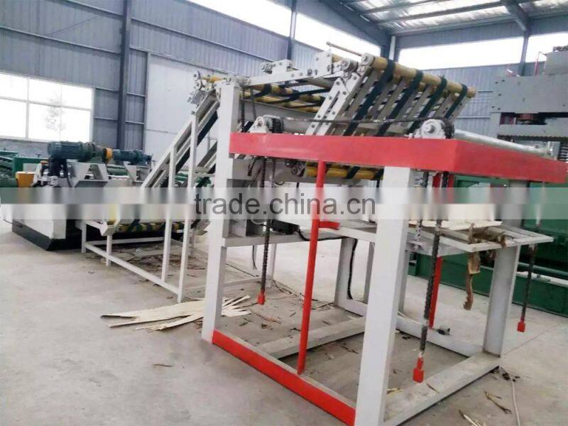 air suction veneer stacker, auto log veneer stacker after veneer peeling