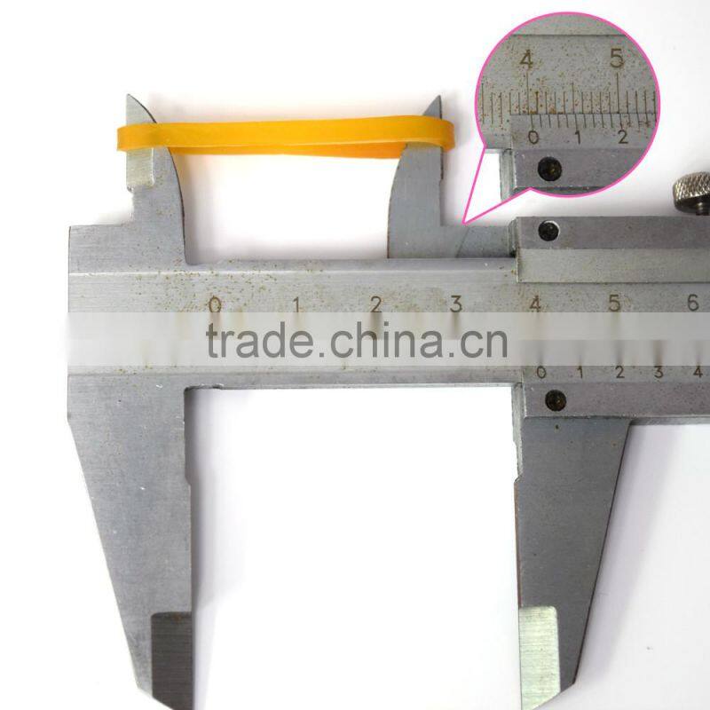 Wholesale Unbreakable Elastic Vietnam Silicone Rubber Band Nature Brown