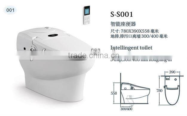 S-S001 sanitary ware smart siphonic Toilet