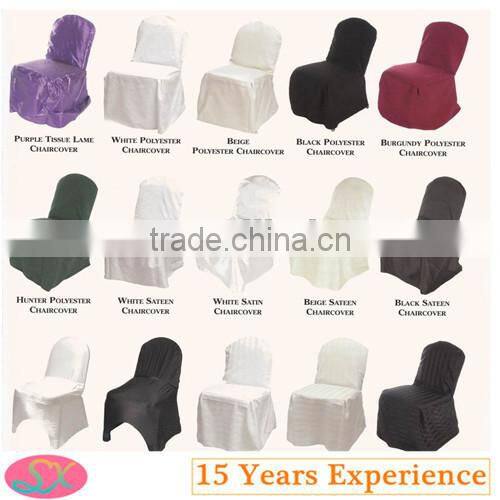 Best selling Wedding rosette spandex wedding chair cover