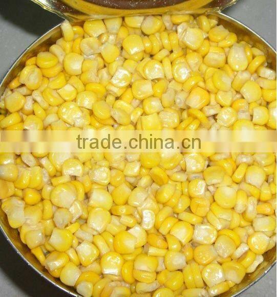 Whole kernel sweet corn canned