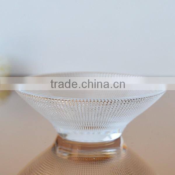 Hot selling frosted glass saucer