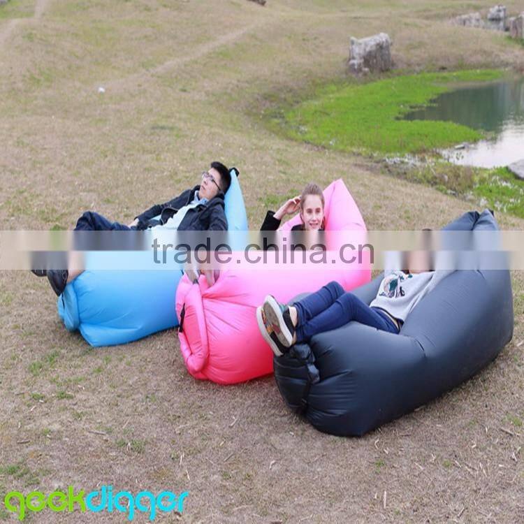 2016 new product Portable lazy bag sofa air outdoor inflatable pool lounger