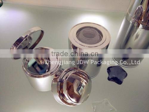 30/50/80ml mirror cap airless pump jar, airless lotion jar JS-M05