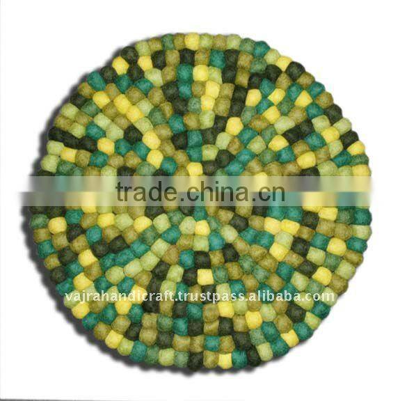 Felt Ball Rugs / Teppich