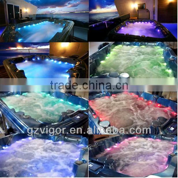 2015 Top selling Chinese manufacturer low price outdoor hot tub SPA