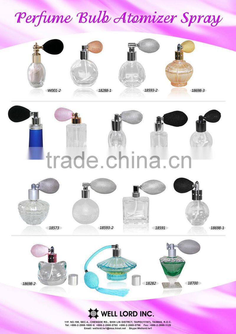 Classic custom made perfume spray glass bottle smart collection