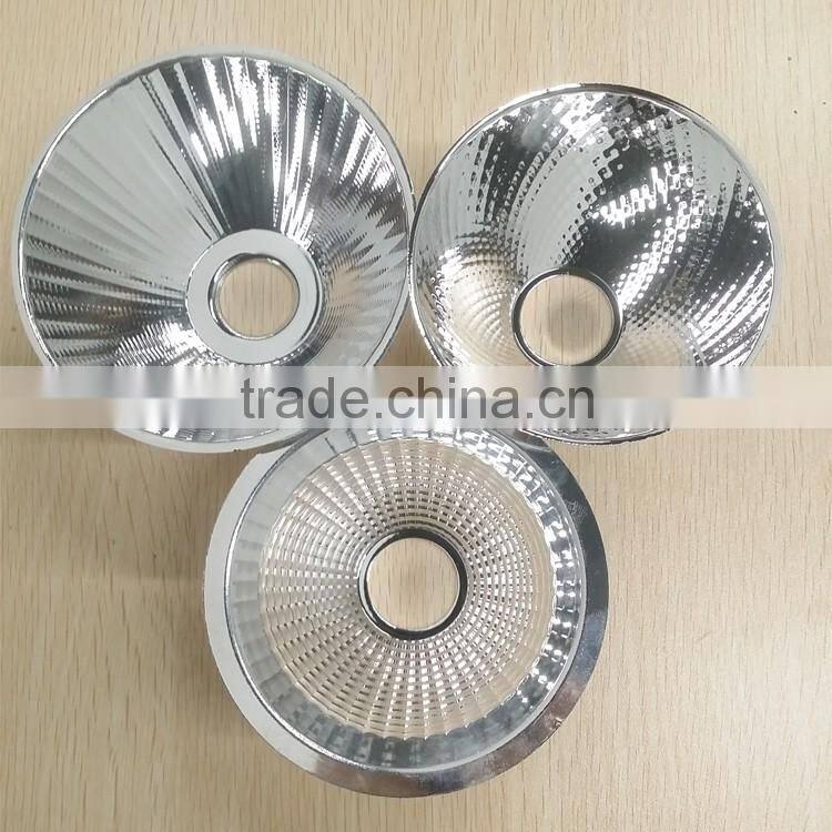 Optical grade aluminum parabolic reflector lamp shade