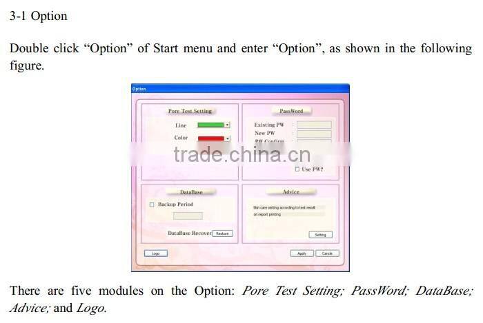 Magic mirror skin analyzer Skin scope analyzer