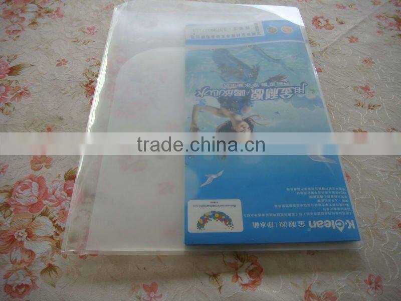 Clear File Folder with Pockets Inside