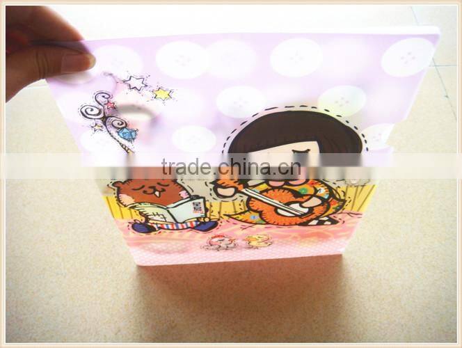 2015 new PP plastic foldable file folder
