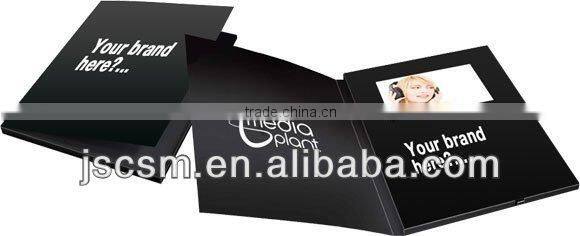 Hot sale 4.3 inch sexy video player download video brochure module for advertising