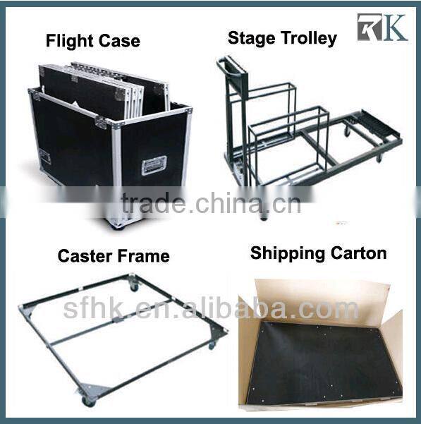 RK portable stage stairs/portable stage prices