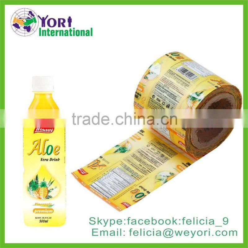 Yori best price customized private priting pvc shrink label