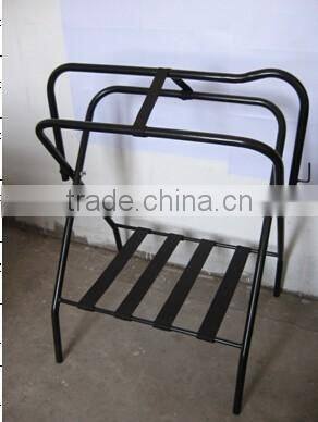 horse saddle rack