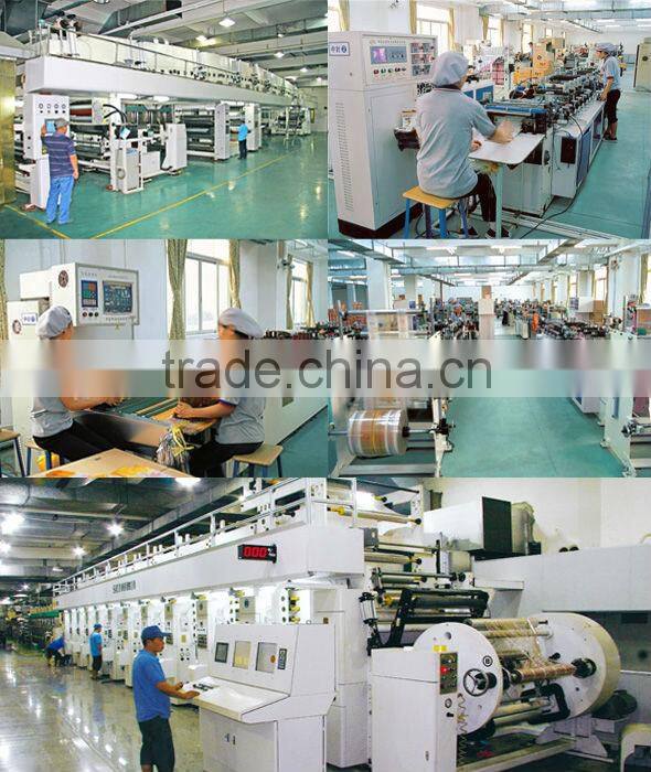 high quality custom printed plastic pe film bag