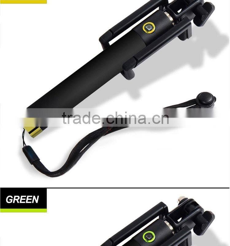 2015 new foldable monopod wholesale bluetooth selfie stick,Selfie-Stick With Shutter Bluetooth