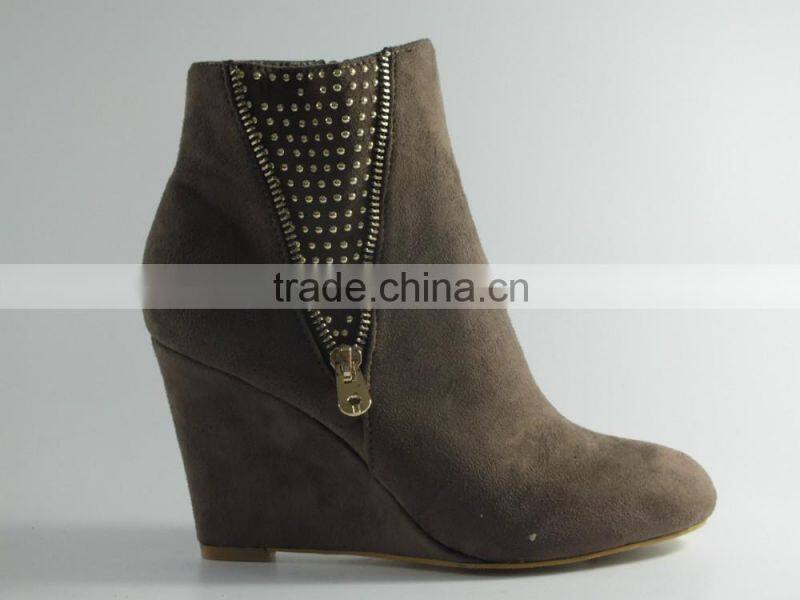 New trend tactical boots wedge boots for women 2014