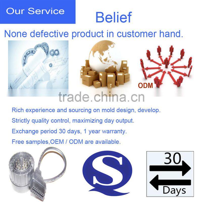 Auto plastic enclosure obd housing diagnostic tools