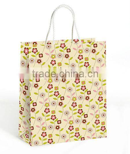 cheap factory wholesale machine made food grade kraft paper bag