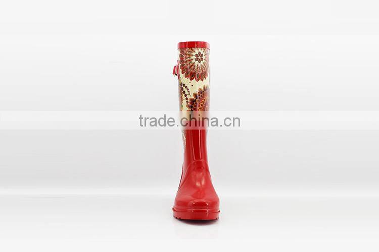 Made in china Customised designs the owl rain boots