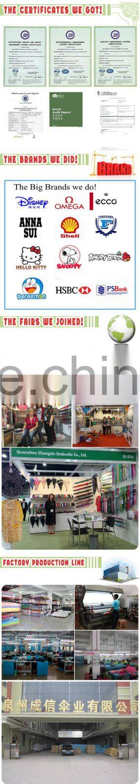 OEM promotional golf umbrella with LOGO